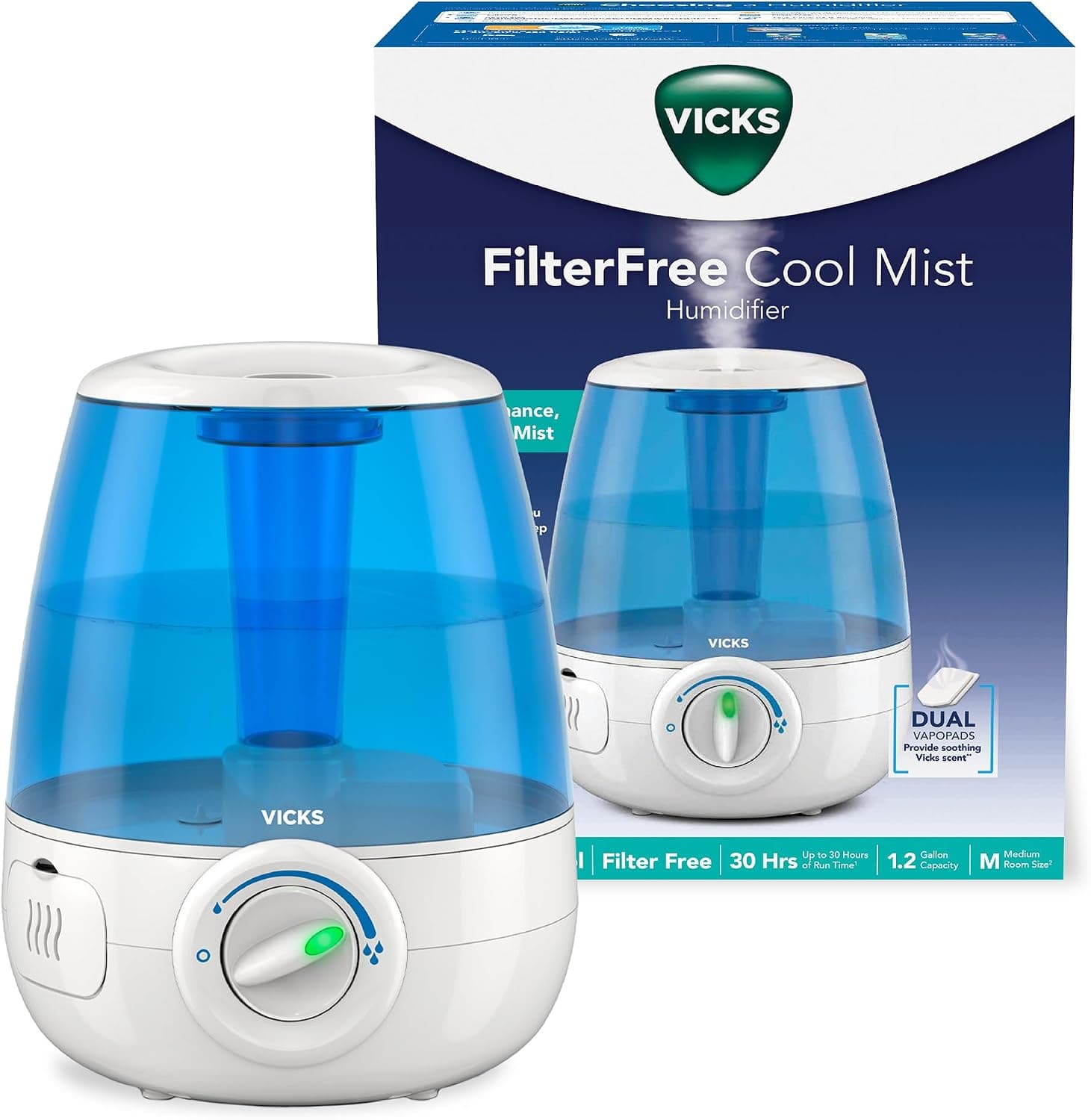 Vicks Filter-Free Cool Mist Humidifier