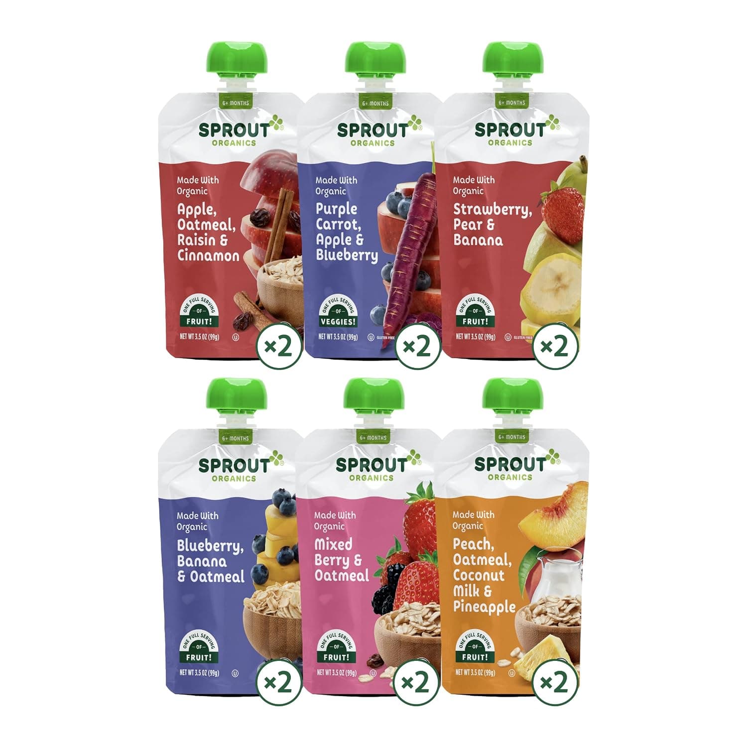 Sprout Baby Food Pouches
