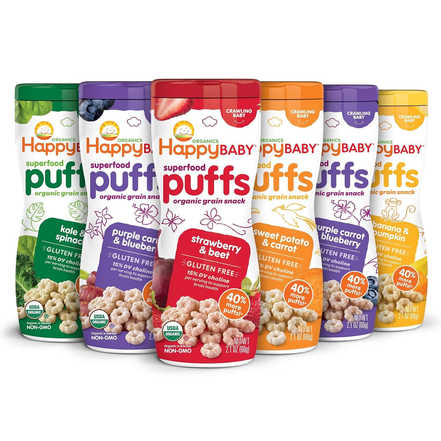 Happy Baby Organic Puffs