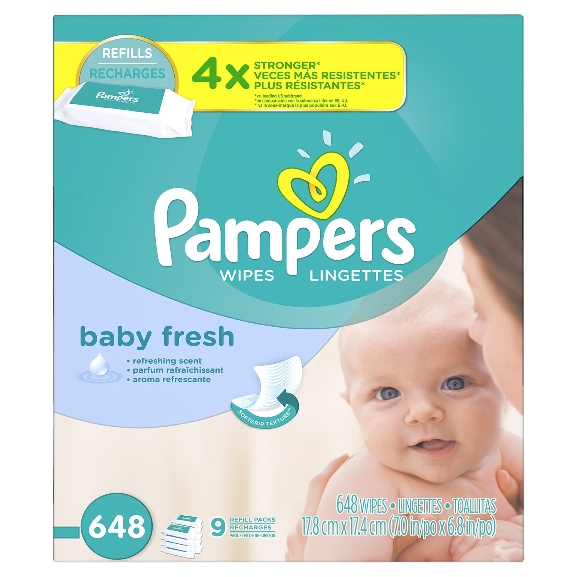 Pampers Aqua Pure Baby Wipes