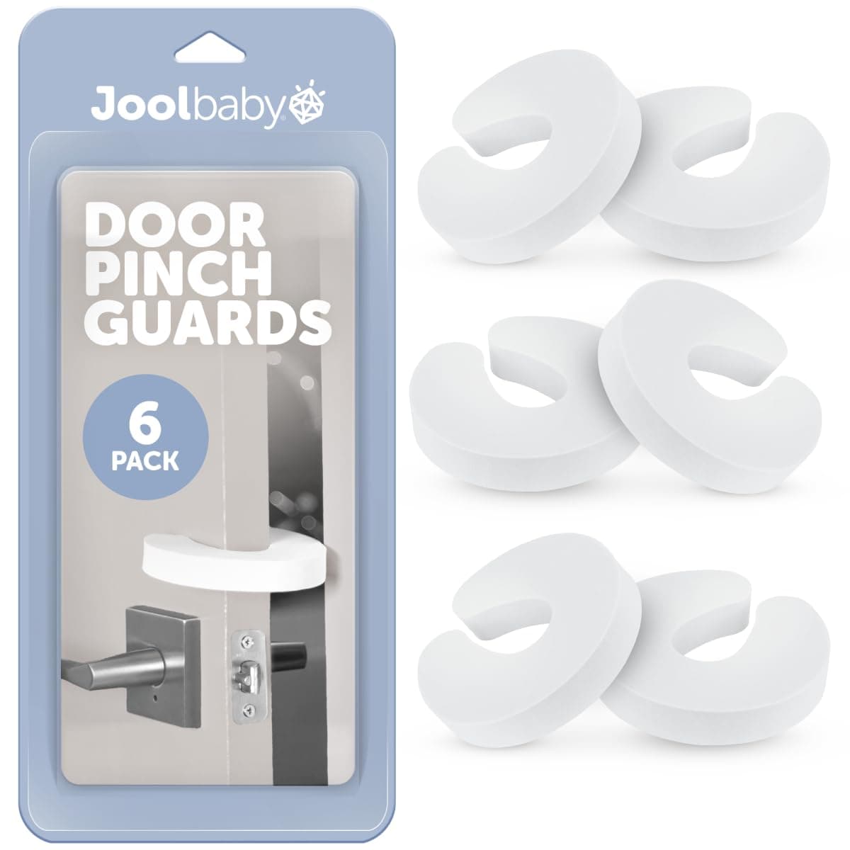 Jool Baby Door Pinch Guard (6-Pack)